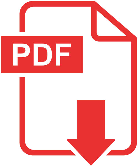 icona pdf di vettore di download